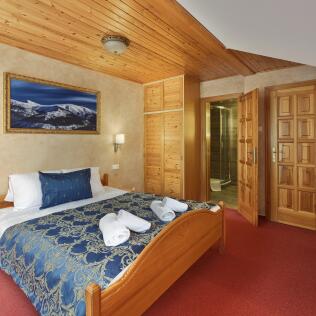 Pohled do interiéru pokoje - Hotel Martin.