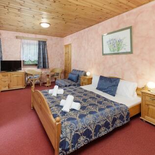 Dvoulůžkový pokoj s balkónem - Hotel Martin.