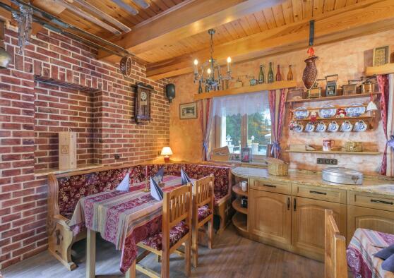 Interior of Martin a Kristýna restaurant